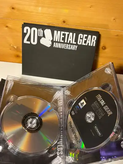ميتل قير نسخة ال20 سنة نادرة -metal gear solid 20th 6