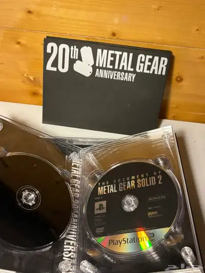 ميتل قير نسخة ال20 سنة نادرة -metal gear solid 20th 3