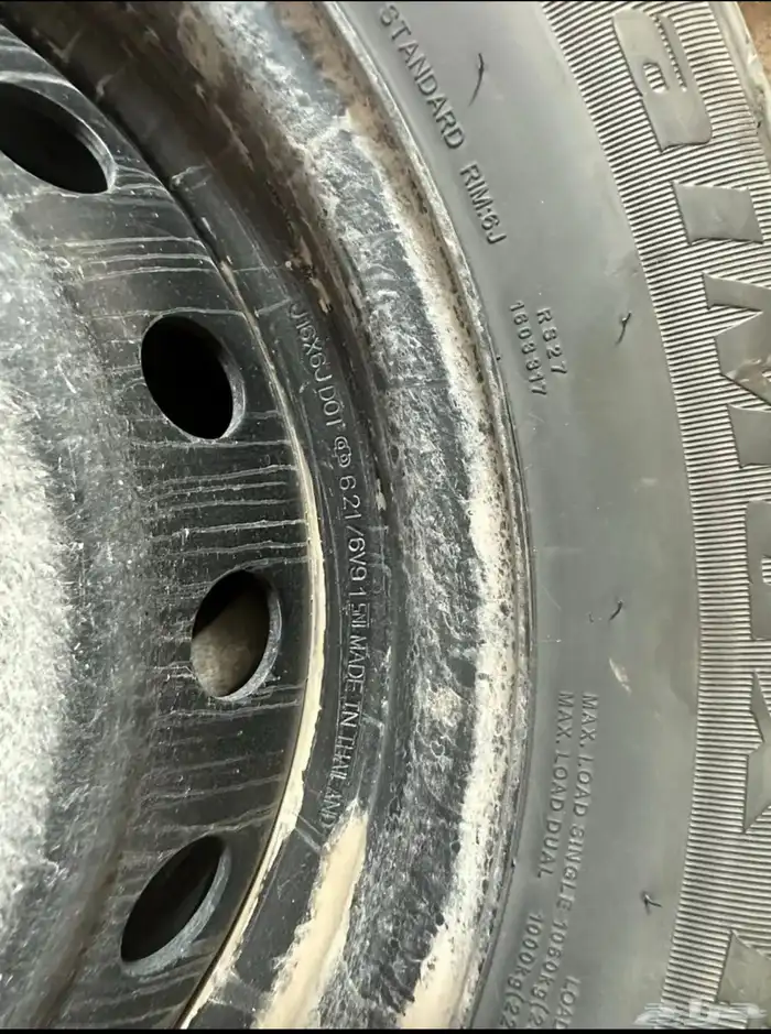 جنوط هايلكس مقاس 16 خمس سواميل هايلوكس عادي دفرنس للبيع 3