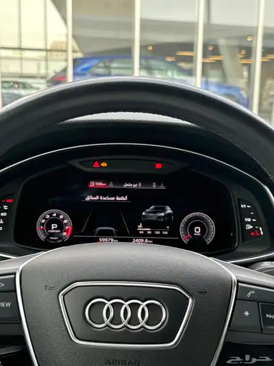 مواصفات خاصه على الضمان Audi A6 S-line exclusive ممشى قليل 22