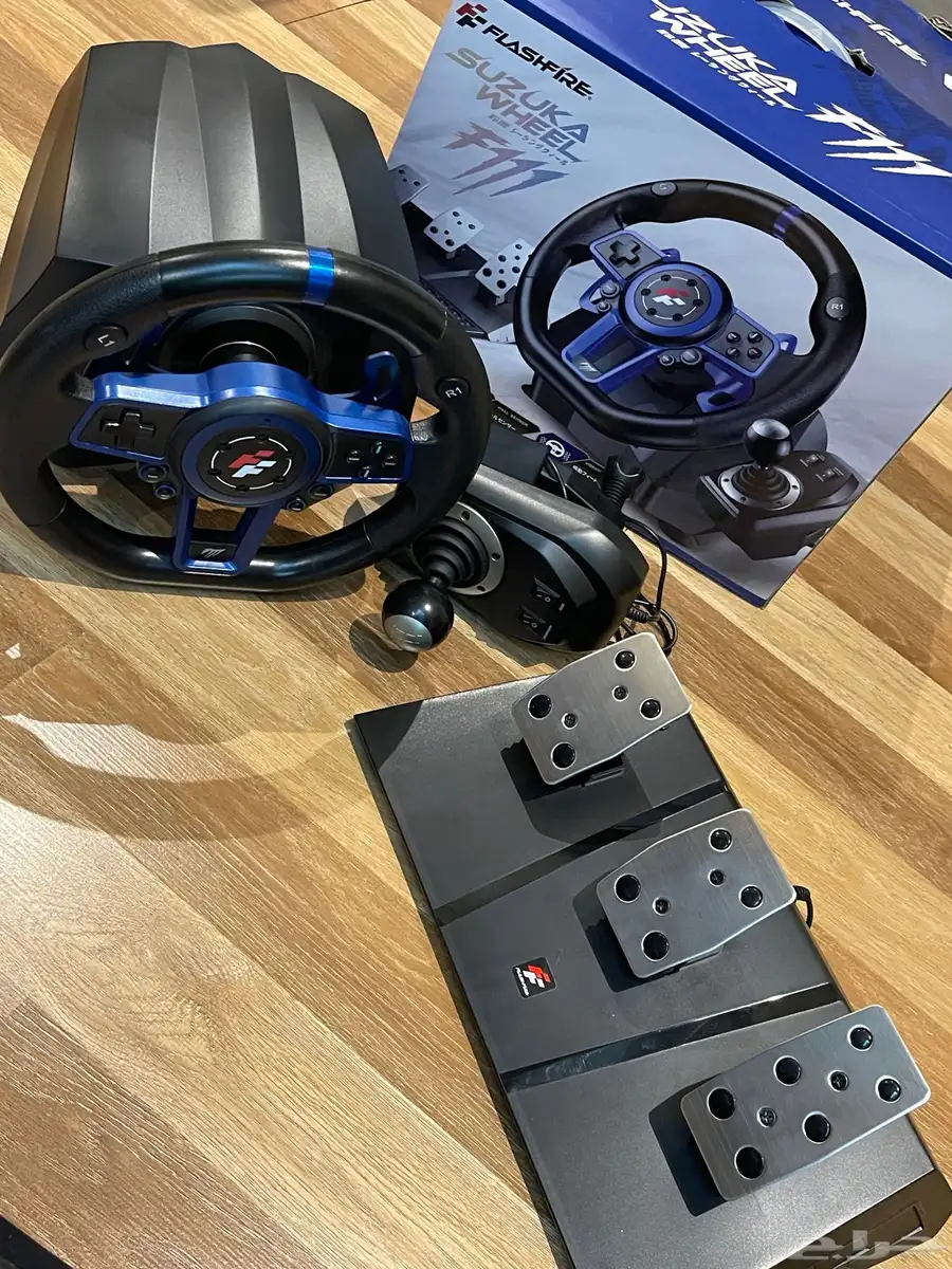 Suzuka Wheel F111  من FlashFire عجلة قيادة بلايستيشن 1