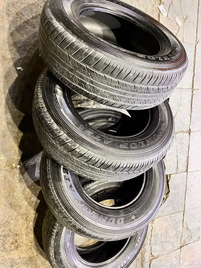 كفرات دنلوب مقاس 265 70 18 4