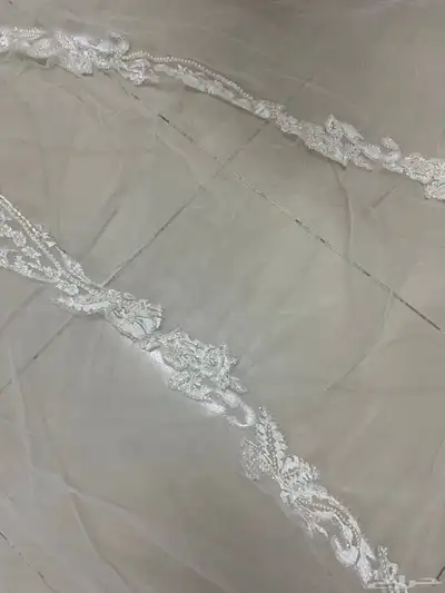 فستان عروس مع طرحه 1