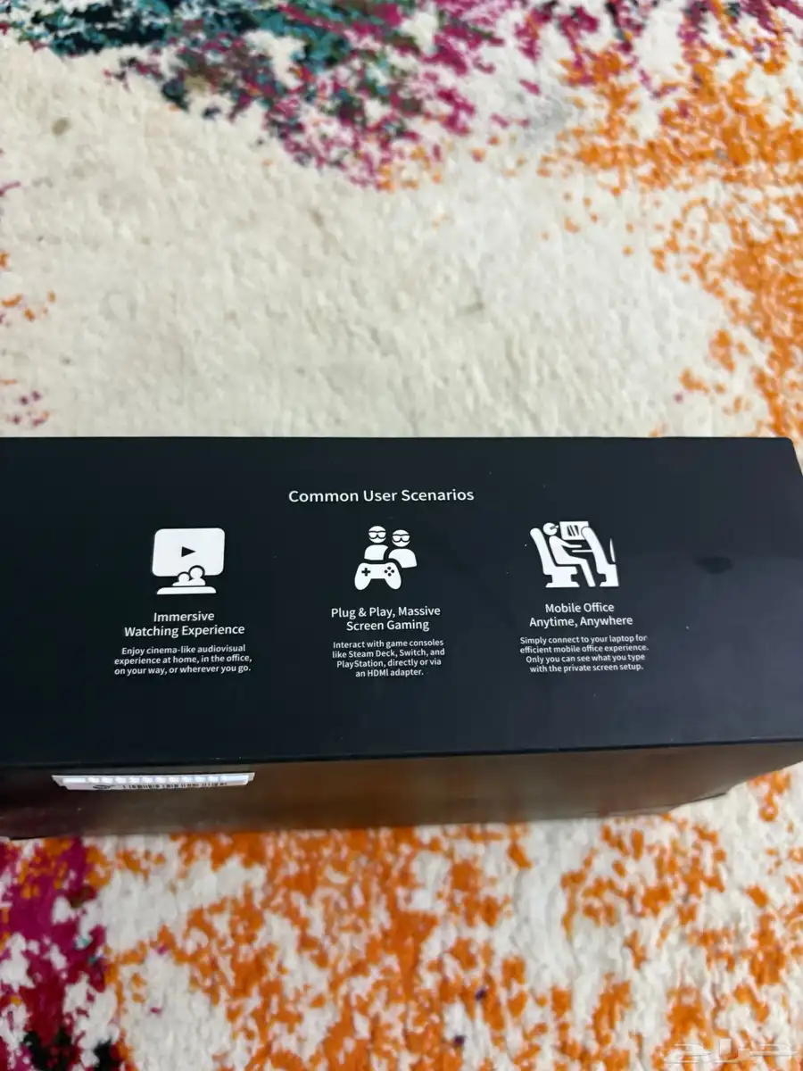 يعرض محتوى سينمائي نظارة  TCL NXTWEAR S 1