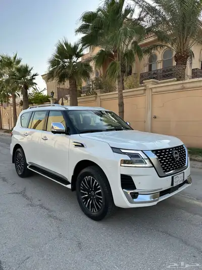 باترول 2024 بلاتينيوم شبه جديد V6 8