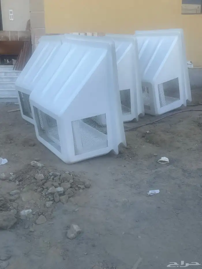 غطاء مكيف خارجى فبر جلاص شبك تيك طارد طيور 9