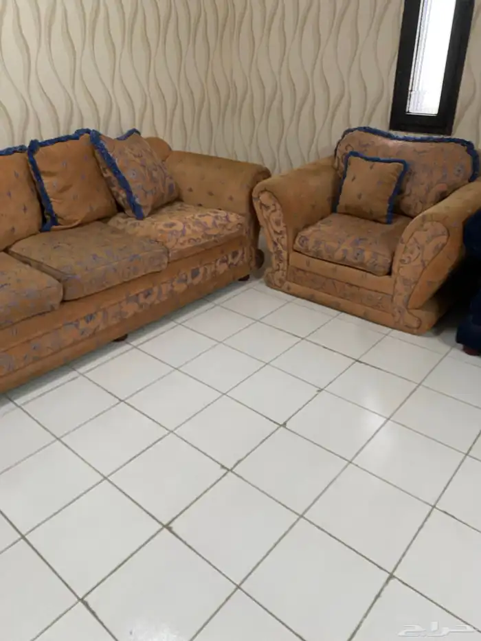 طقم كنب مستعمل ونظيف 3
