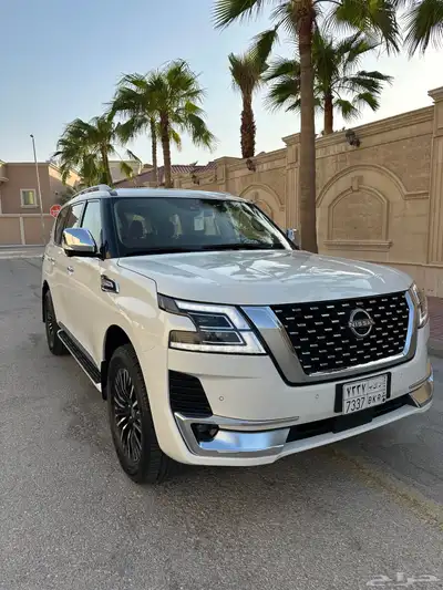 باترول 2024 بلاتينيوم شبه جديد V6 5