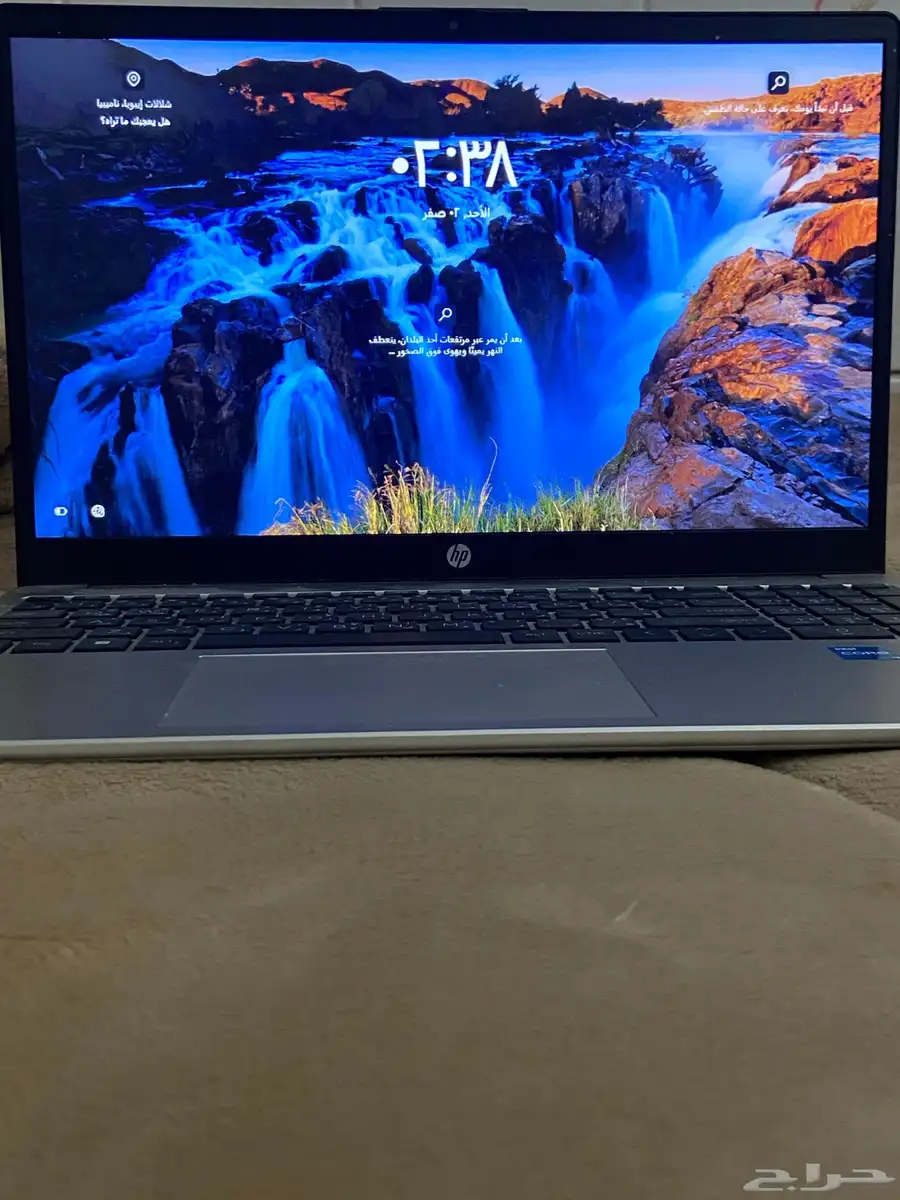 لابتوب hp شاريه قبل 8 اشهر 1300 نضيف جدا جدا جدا 5