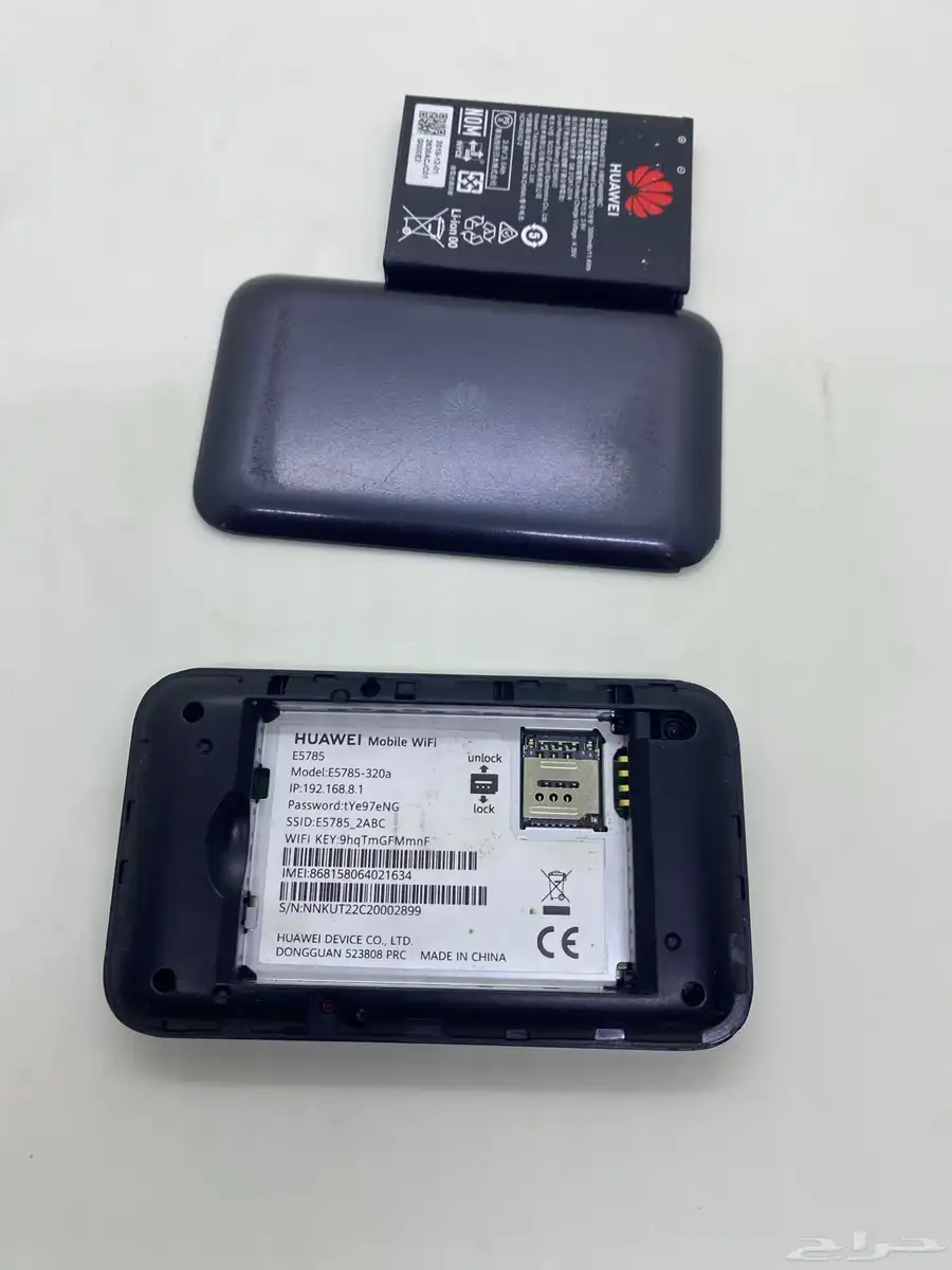 رواتر هواوي وآي فأي متنقل  4G كات 7 e5785-320a 9