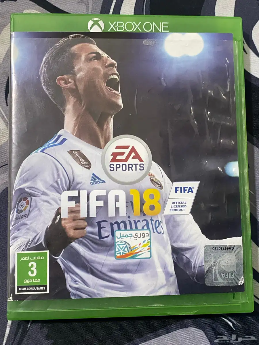 لعبة FIFA 18 أصلية للإكس بوكس   حالة جيدة index