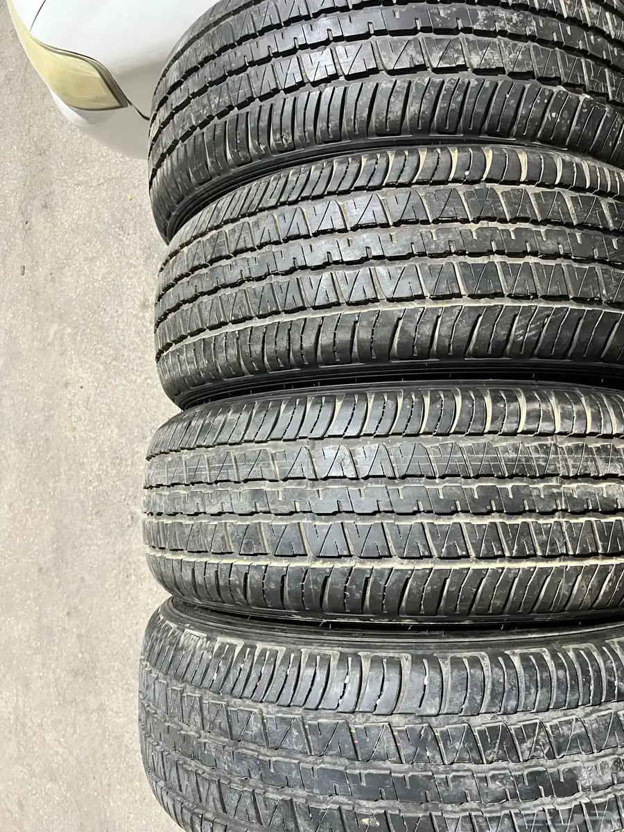 طقم  كفرات جيب مودل  جديد منزل بزرعه شبه جديد مقاس 265.55.20. 0