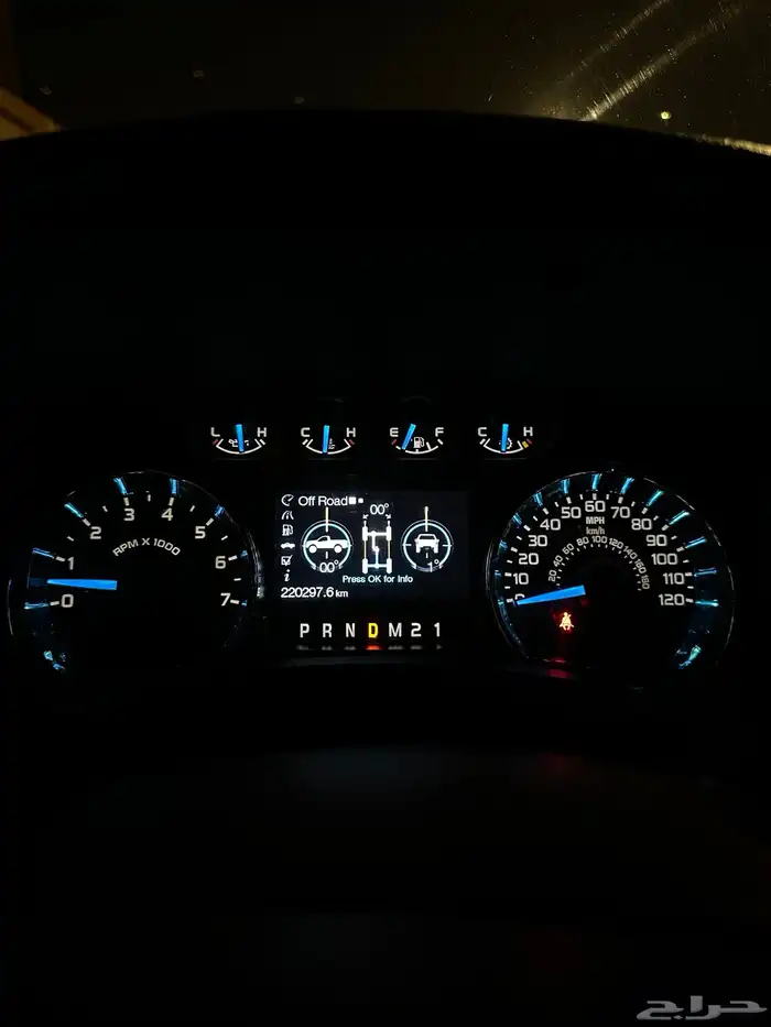 فورد F150 عداد فل و رابتور 2011-2014 (كيلو-ميل) 7