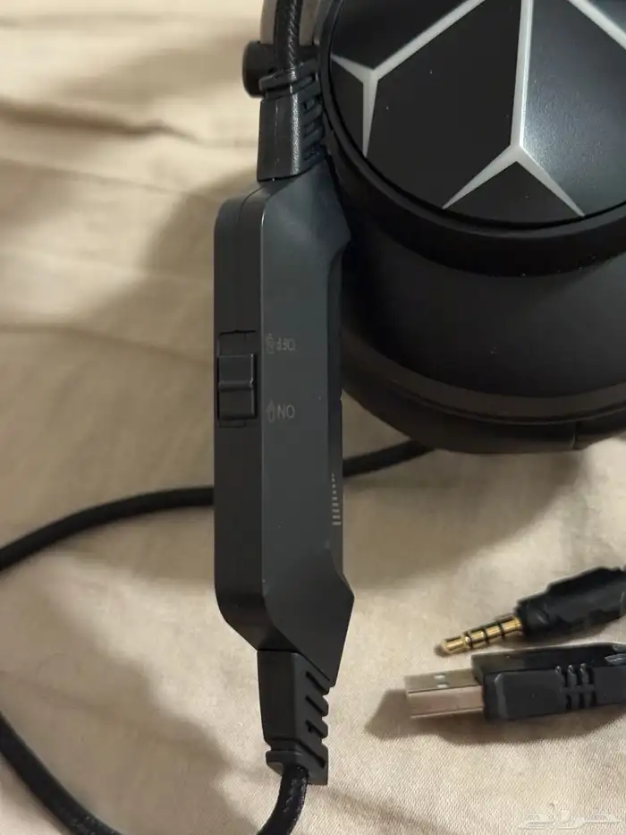 سماعة قيمنق مع مايك ومدخل aux وusb 2