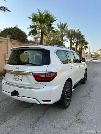 باترول 2024 بلاتينيوم شبه جديد V6 12