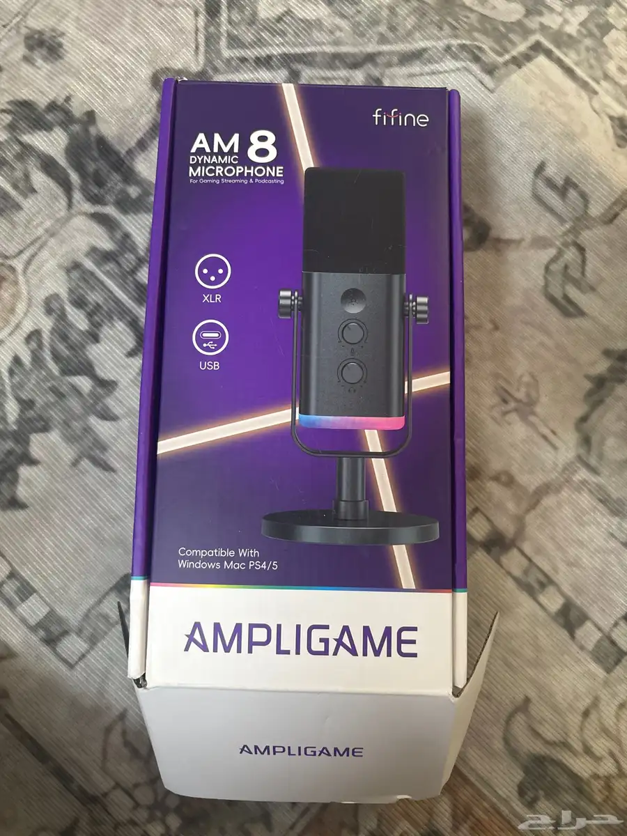 مايك Fifine AM8 Dynamic Microphone (AMPLIGAME Series) 0