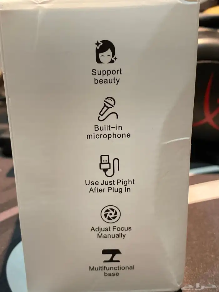 ويب كام 4k auto focus 1