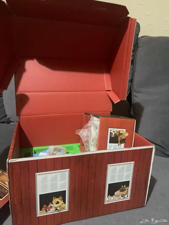 لعبة المزرعة Limited edition معاها البيت وكاسة و لعبه واشيا 9