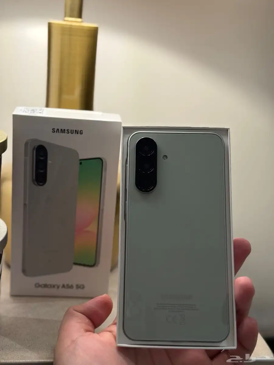 جالكسي galaxy A56 استخدام 5 ساعات   RAM 8 GB و تخزين 256 GB 1