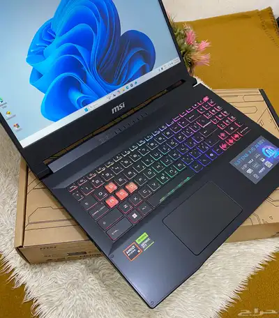 لابتوب msi katan Ryzan 9 ضمان اكسترا RTX 4070 0