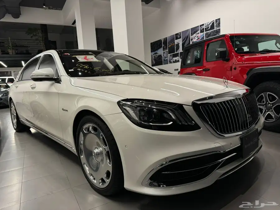 مرسيدسS560مايباخ اعلى المواصفات الممشى15الف فقط 8