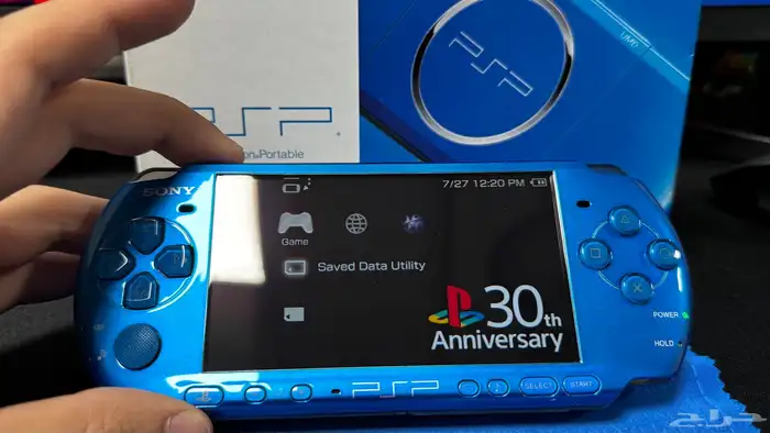 PSP 3000 - Blue - 128GB - تم البيع 7