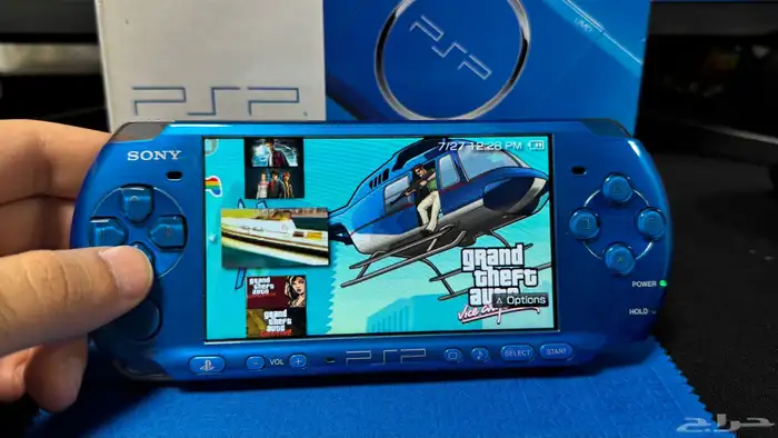 PSP 3000 - Blue - 128GB - تم البيع 17