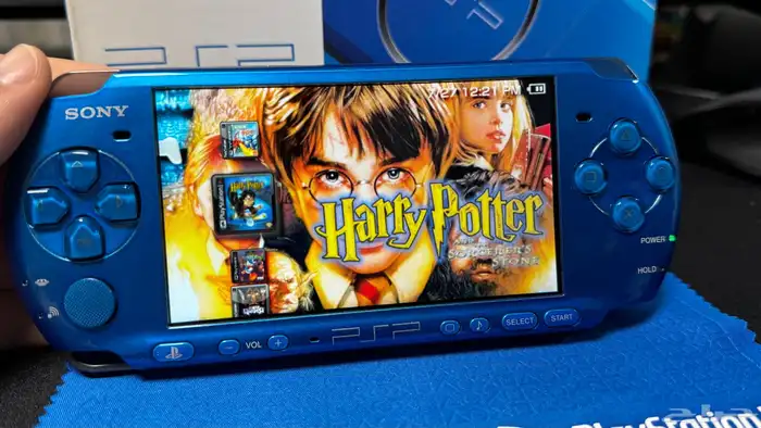 PSP 3000 - Blue - 128GB - تم البيع 8