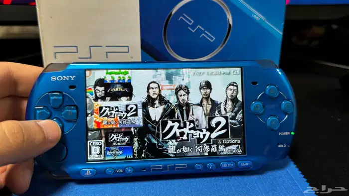 PSP 3000 - Blue - 128GB - تم البيع 16