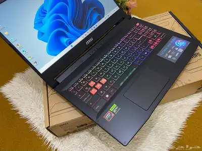 لابتوب msi katan Ryzan 9 ضمان اكسترا RTX 4070 20