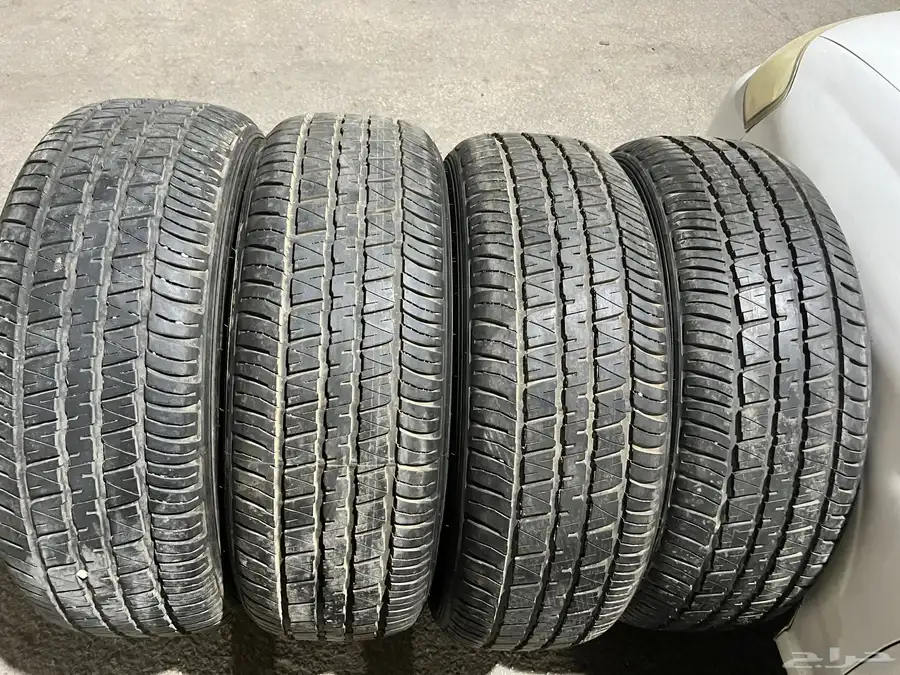طقم  كفرات جيب مودل  جديد منزل بزرعه شبه جديد مقاس 265.55.20. 7