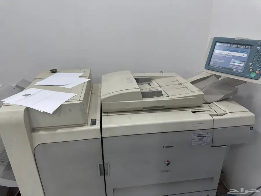 طابعة ابيض وأسود ir7105 canon 2
