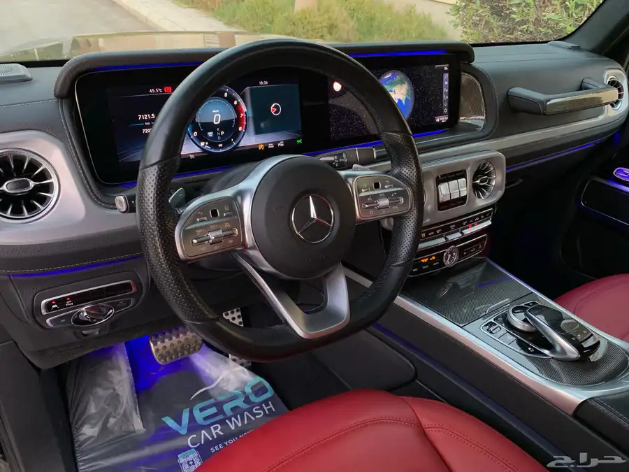 مرسيدس G500 معدل الى G63 موديل 2020 بحالة الوكاله 22