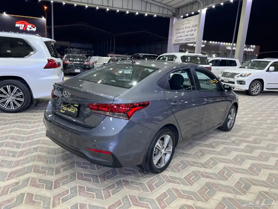 هيونداي اكسنت 2019 فل كامل سعودي ماشي 80 الف 4