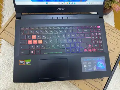 لابتوب msi katan Ryzan 9 ضمان اكسترا RTX 4070 23