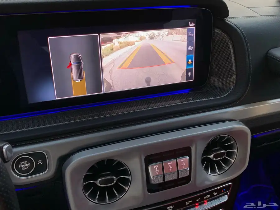 مرسيدس G500 معدل الى G63 موديل 2020 بحالة الوكاله 35