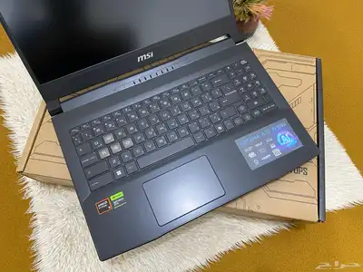 لابتوب msi katan Ryzan 9 ضمان اكسترا RTX 4070 15