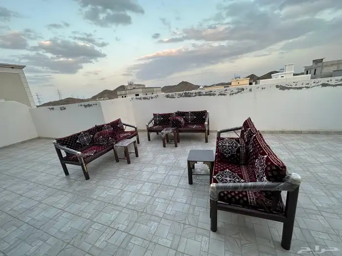 جلسات خارجية كراسي حديد كويتية المركاز 8