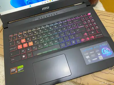 لابتوب msi katan Ryzan 9 ضمان اكسترا RTX 4070 25