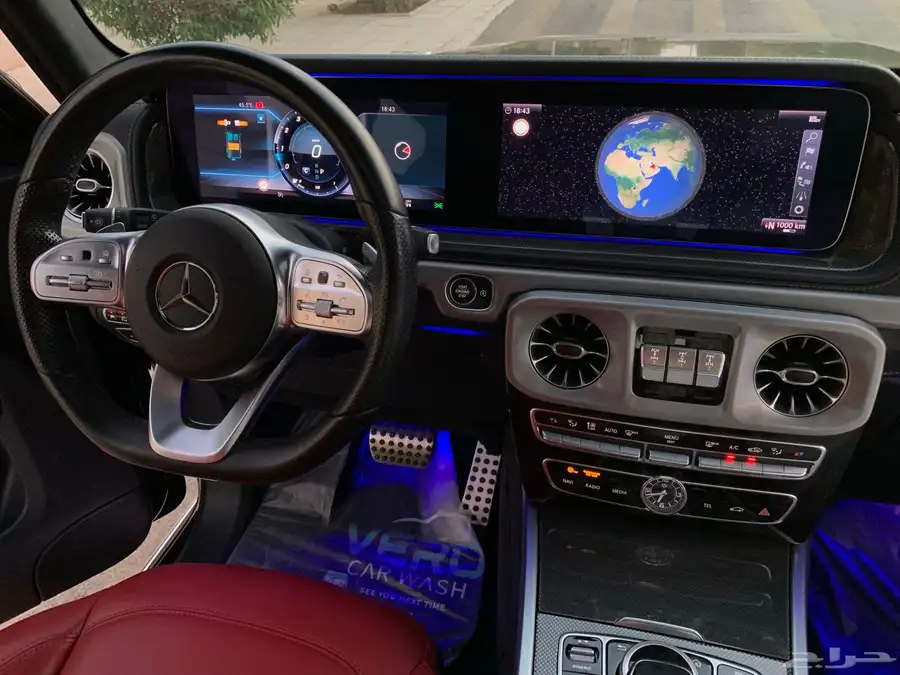 مرسيدس G500 معدل الى G63 موديل 2020 بحالة الوكاله 33