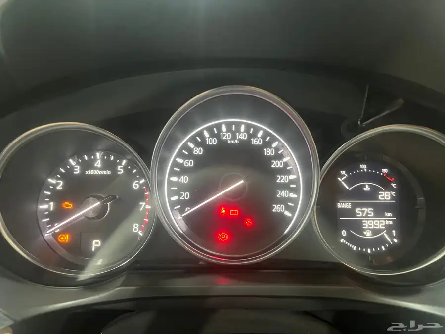 مازدا 6 موديل 2025 عداد 3 900 كيلو لون بيج 6