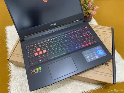 لابتوب msi katan Ryzan 9 ضمان اكسترا RTX 4070 17