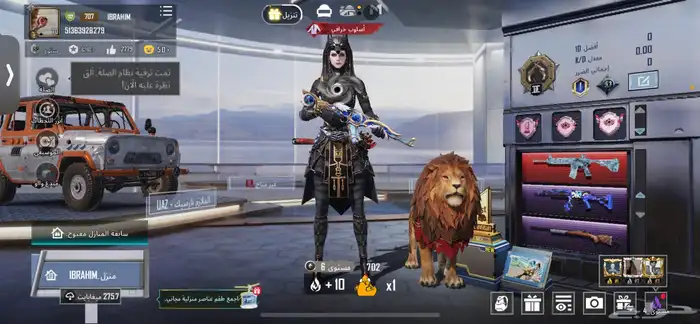 حساب ببجي 17