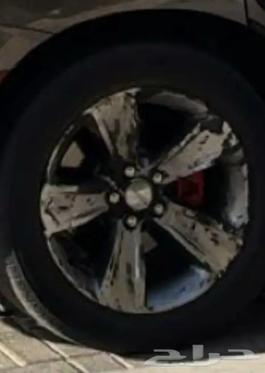 جنوط دودج تشارجر sxt مع الكفرات 1
