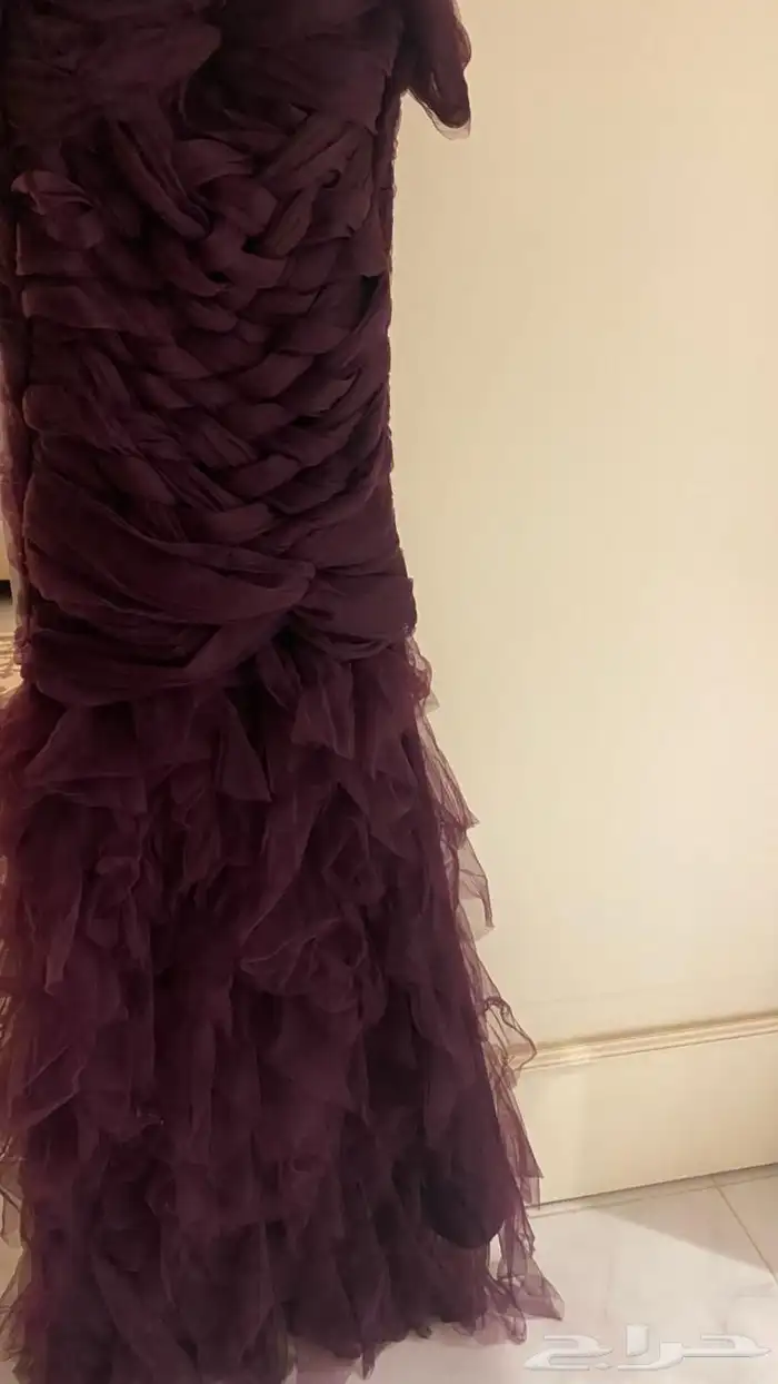 فستان زواج سهره مستعمل نظيف 3