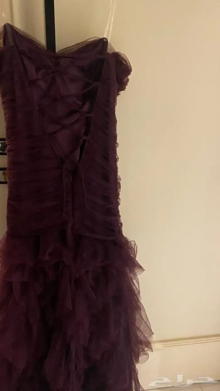 فستان زواج سهره مستعمل نظيف 1