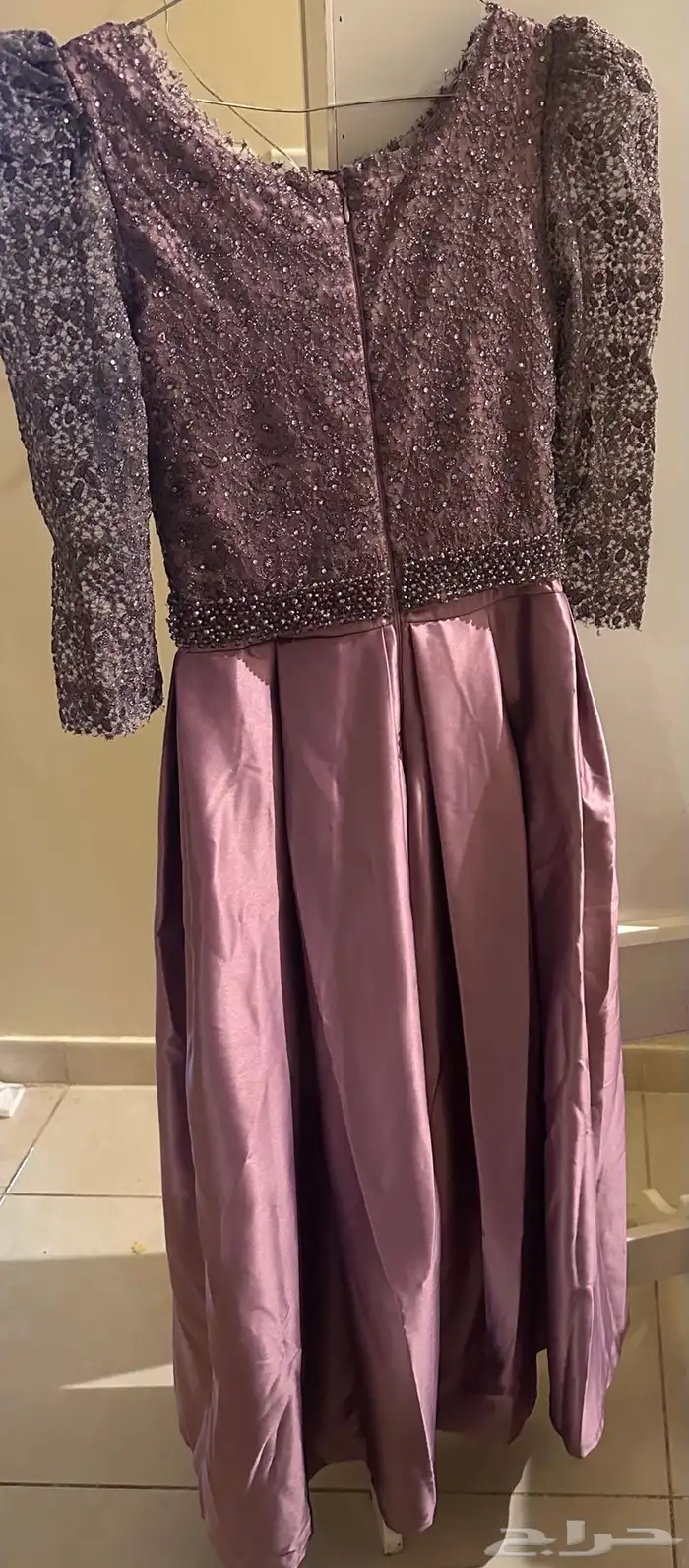 فستان ملبوس مره وحده فخم جدا وأجمل من الصور 1