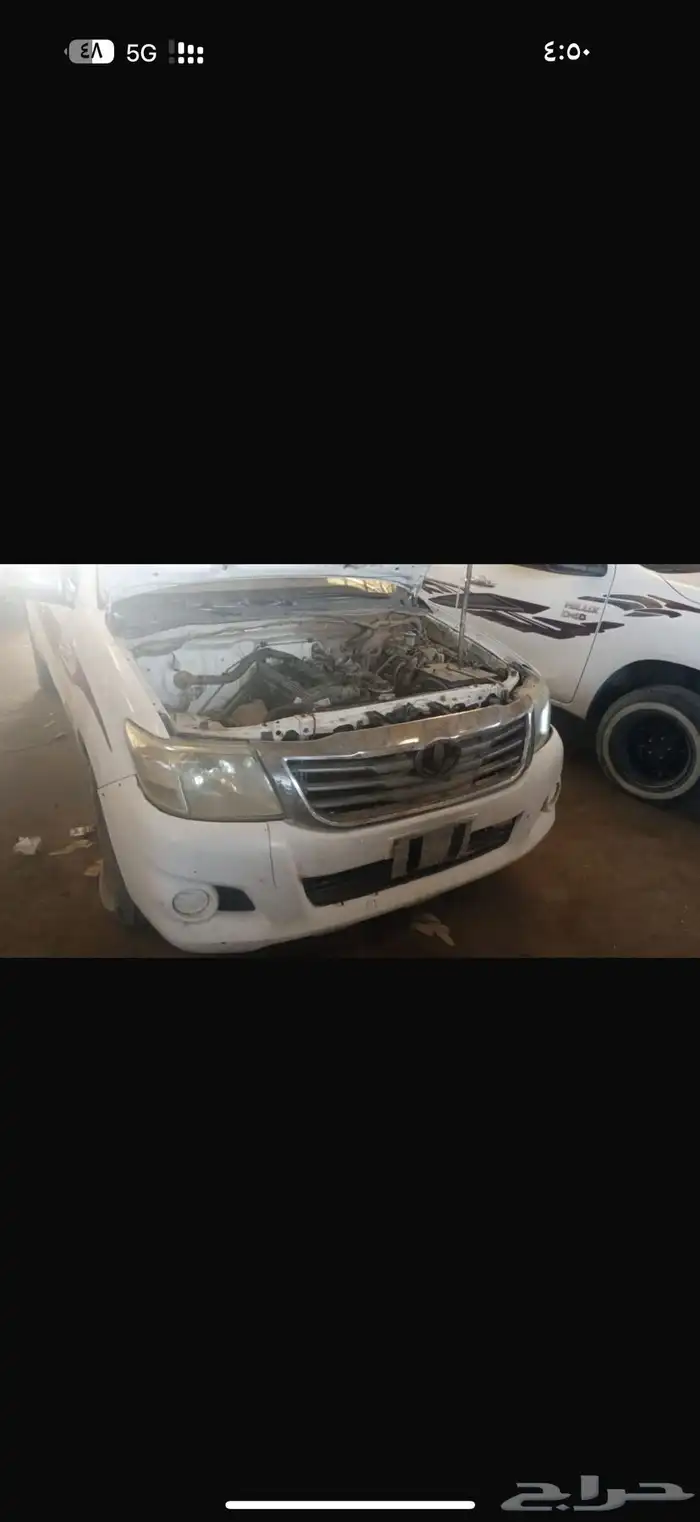 هايلوكس 2014 بدي مرشوش كامل قير شرط 1