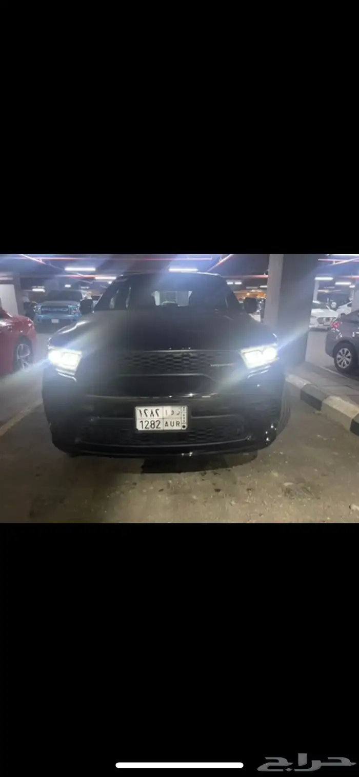 دودج دورانجو اسود موديل 202 فل كامل للتنازل Durango GT 2024 9