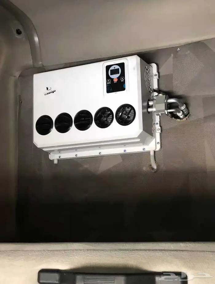 مكيف سيارات ومعدات اسبلت 24v 2